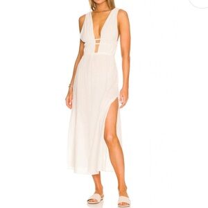 L*Space Kira Coverup in Cream Sz M